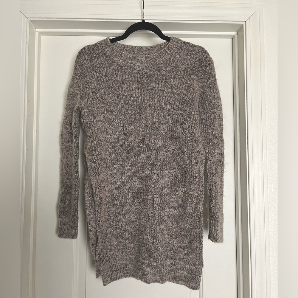 COS Women’s Mohair Side Slit Tunic Sweater size S